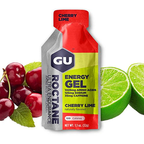 GU ROCTANE CHERRY LIME CAF