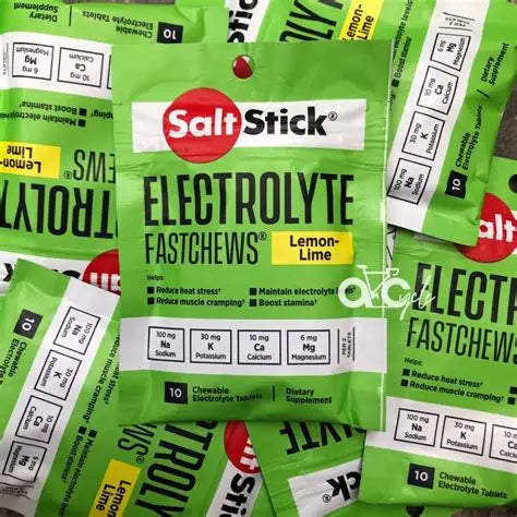 ELECTROLYTE CHEWS LIME-LIME 10PZ