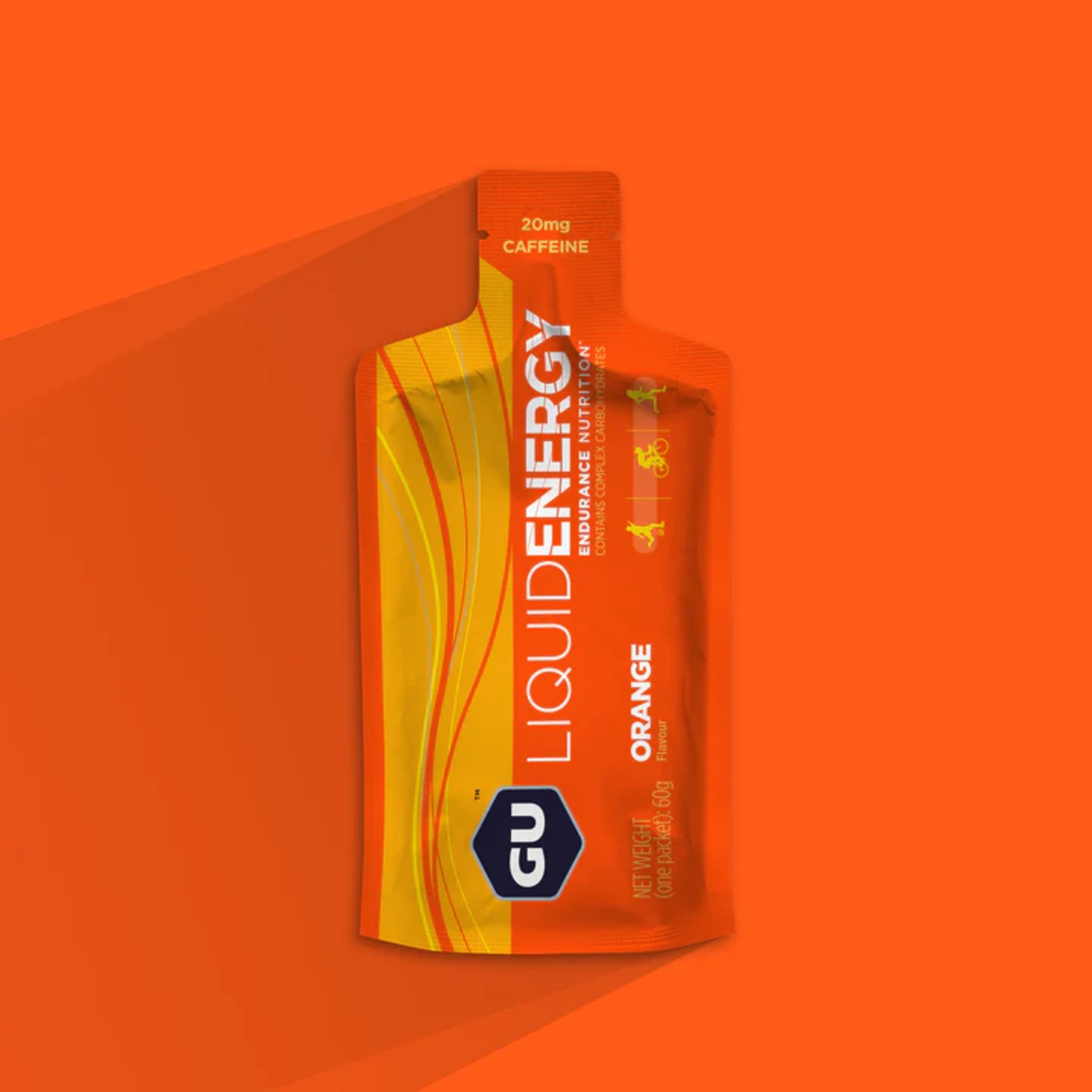 GU LIQUID ORANGE CAF